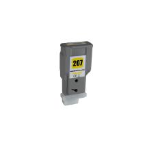 Renovierte Tintenpatrone 8792B001, PFI207Y, 300ml für den Drucker Canon (BULK)